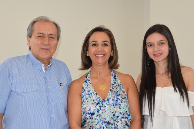 Aníbal Rodríguez, Sandra Forero y Ana María Gutiérrez.